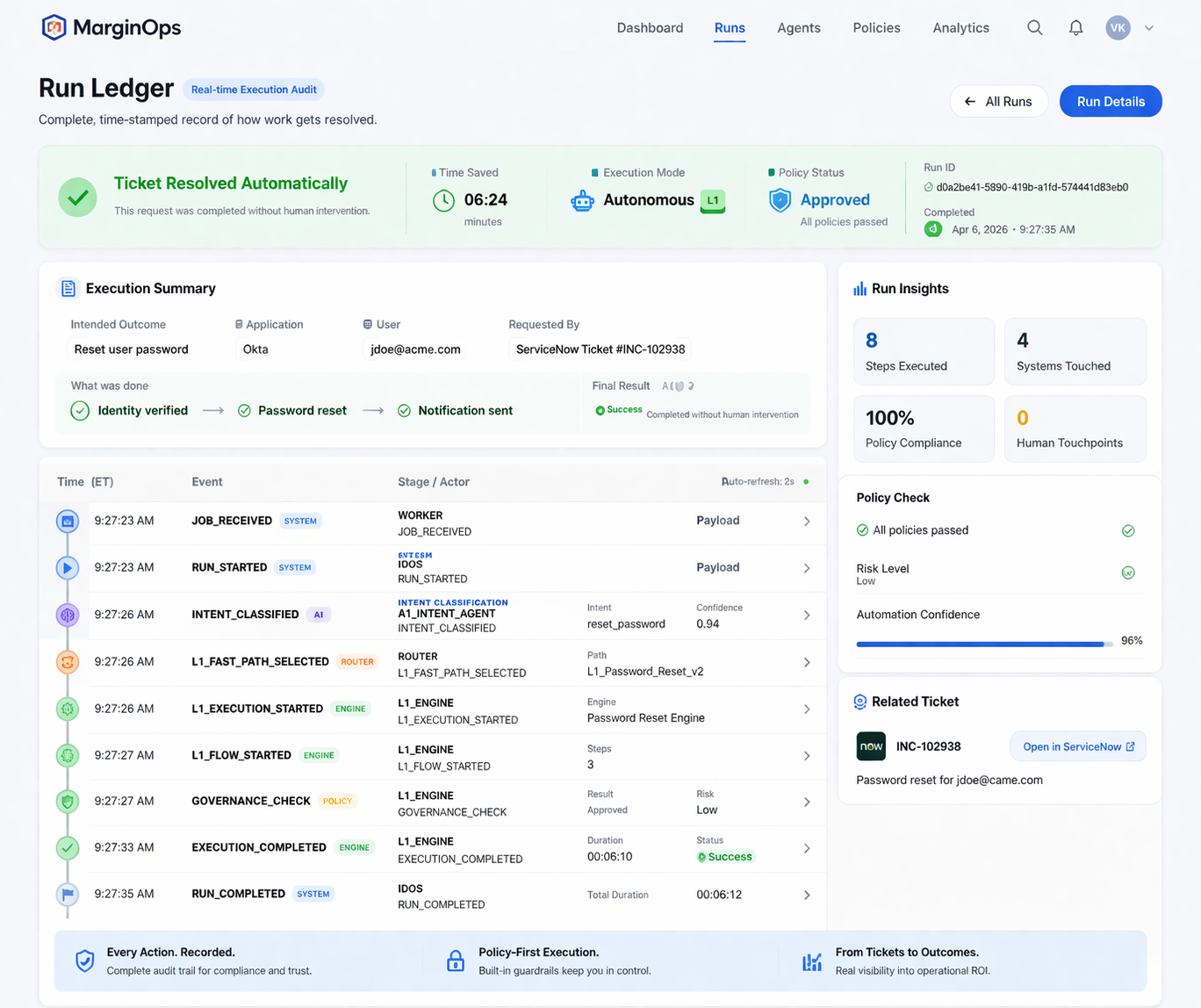 Run Ledger Preview